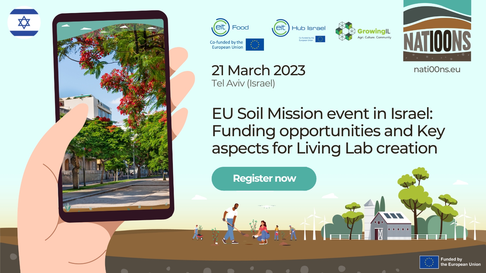 EU Soil Mission event in Israel: Funding opportunities and Key aspects for Living Lab creation