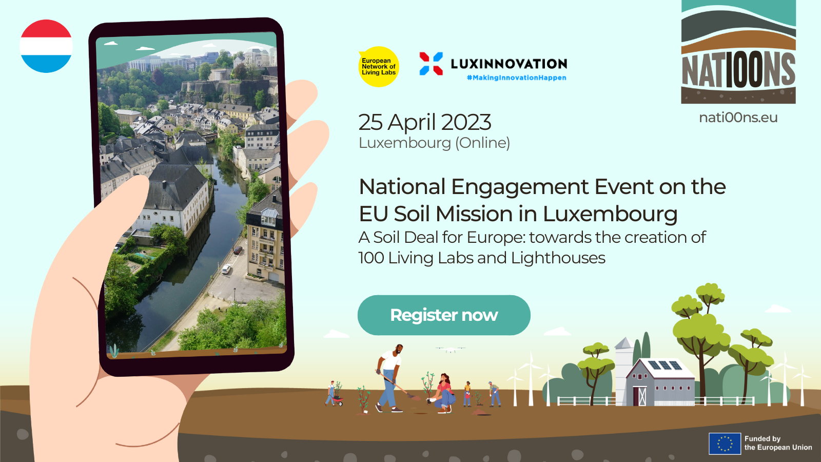 National Engagement Event on the EU Soil Mission - Luxembourg