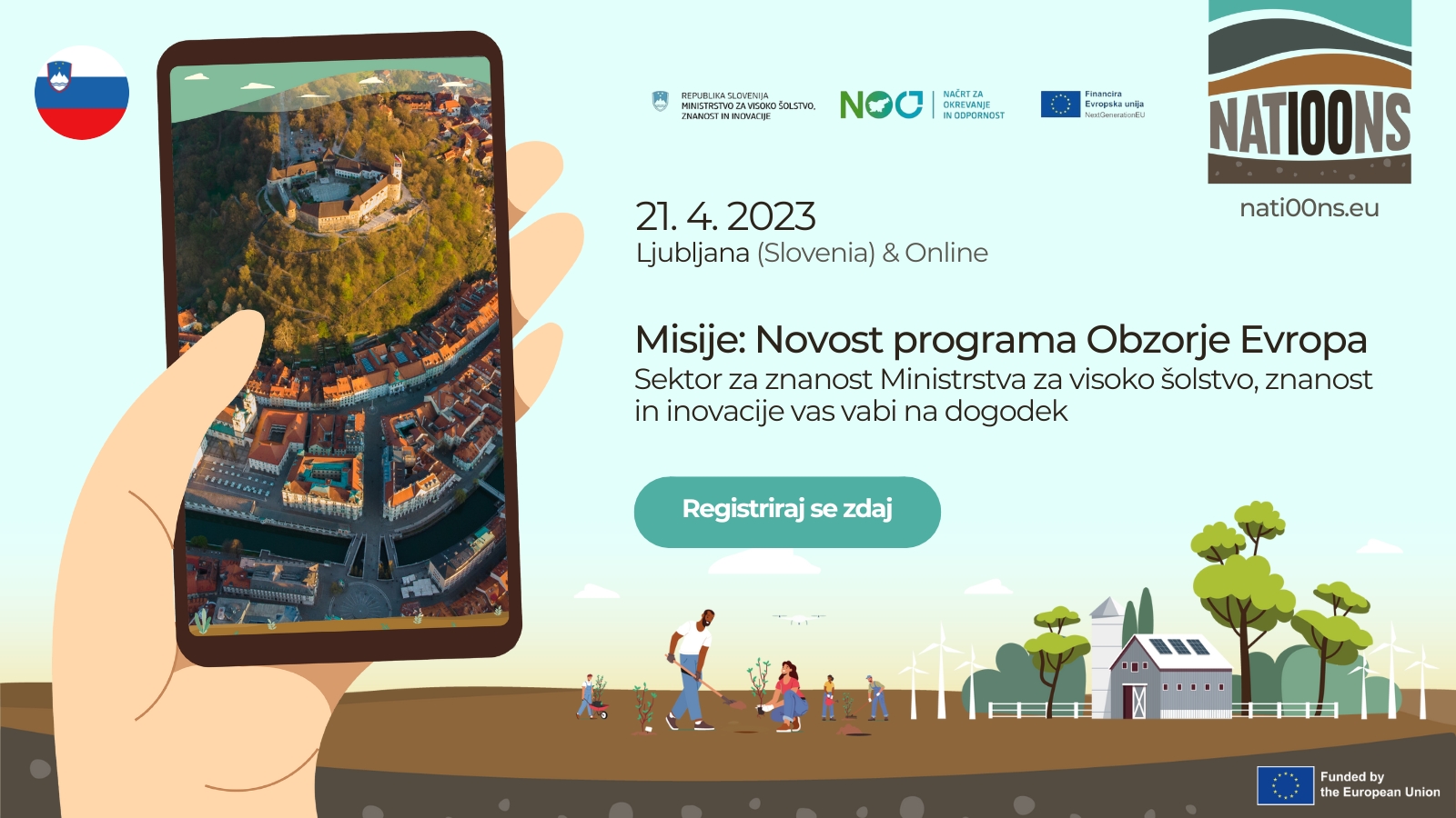 Misije: Novost programa Obzorje Evropa - Slovenia