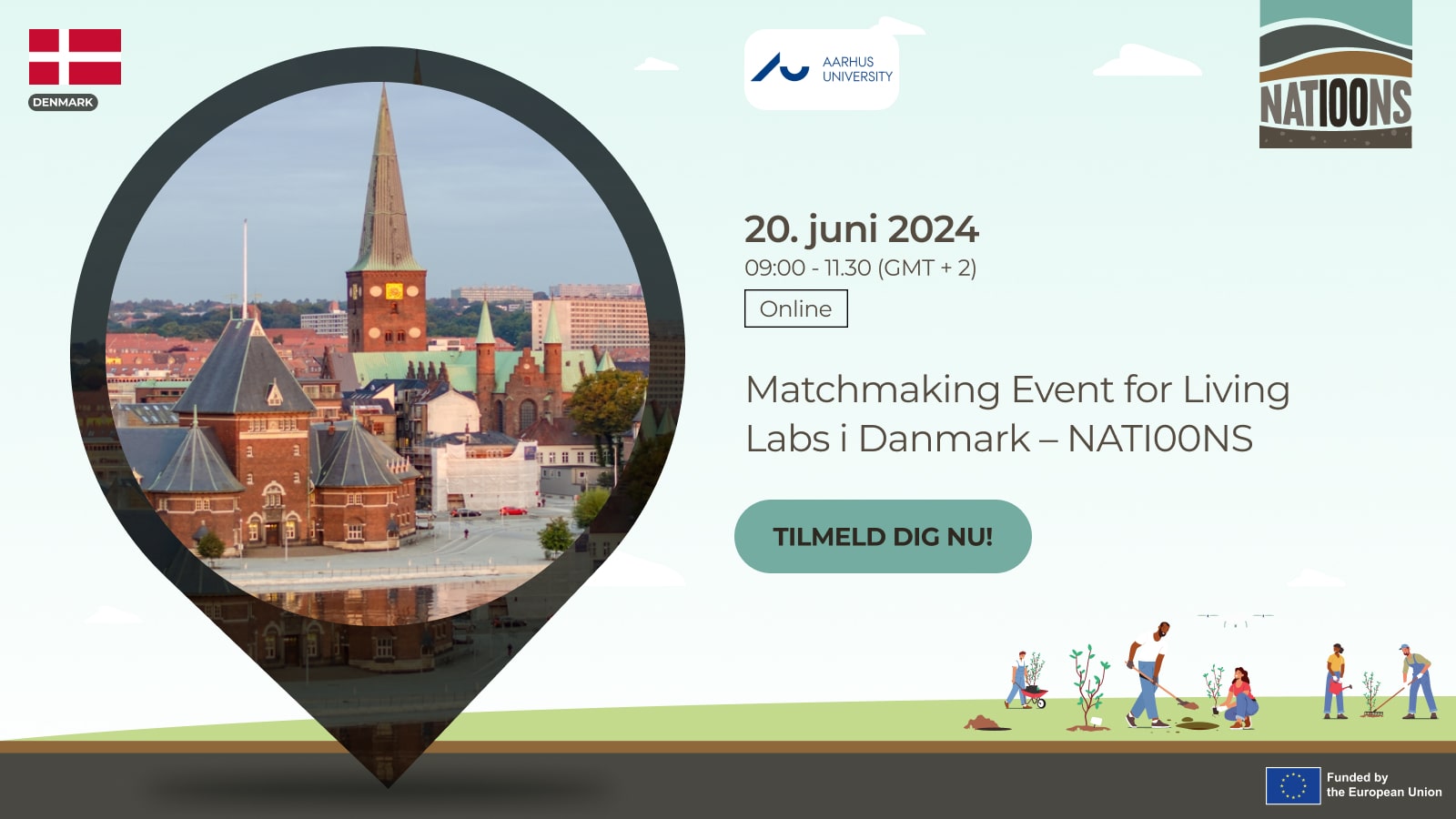 Matchmaking Event for Living Labs i Danmark – NATI00NS