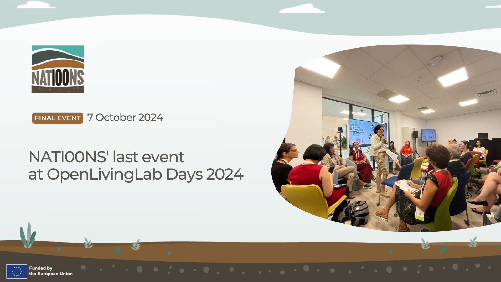 NATI00NS' last event at OpenLivingLab Days 2024